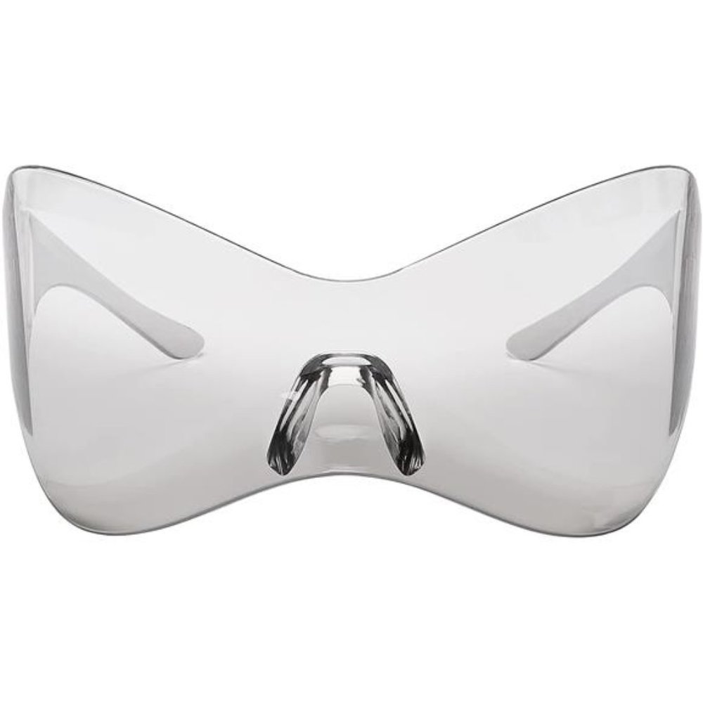 Clear Infinity Chic Shield Sunglasses